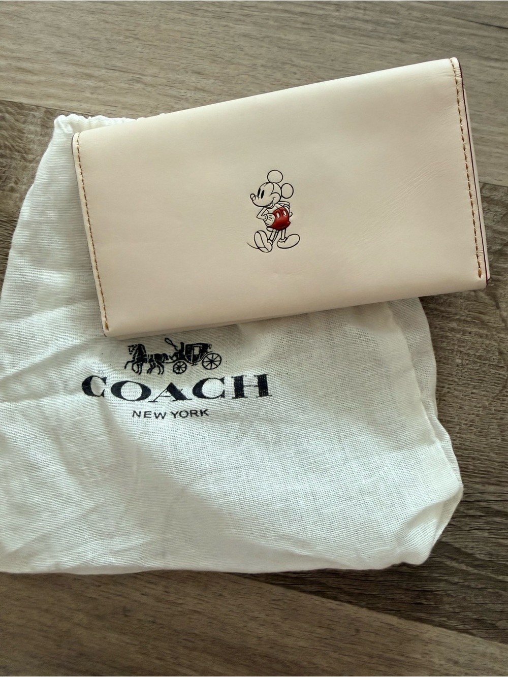 COACH x DISNEY MICKEY MOUSE WALLET